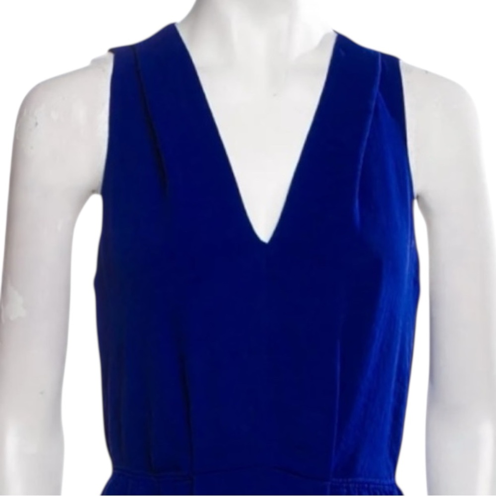 REBECCA TAYLOR Sleeveless Dress in Royal Blue Size 2 — ABSOLUTELY GORGEOUS!!! - Picture 5 of 11